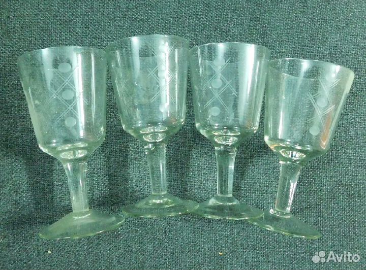 Наборы рюмок времён СССР