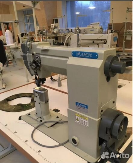 Двухигольная колонковая машина juck JK-69920