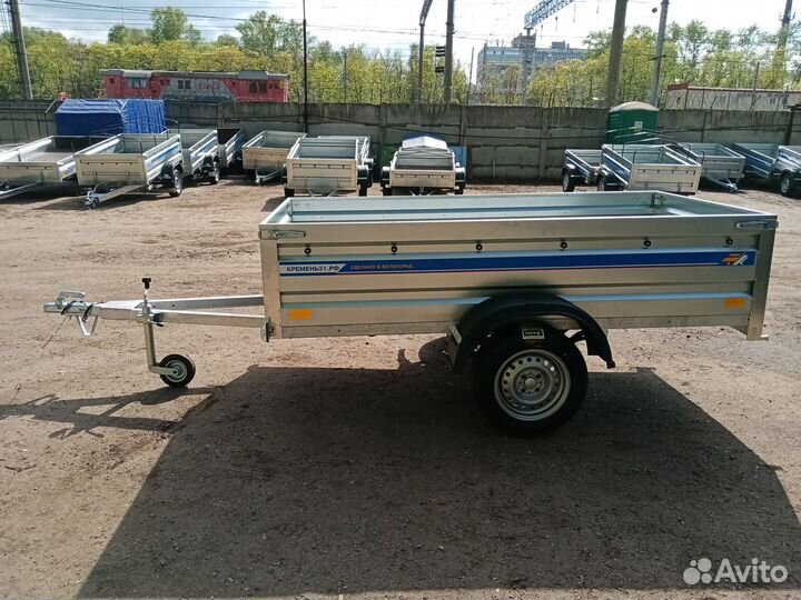 Оцинкованный прицеп Кремень 2,5х1,3х0,5