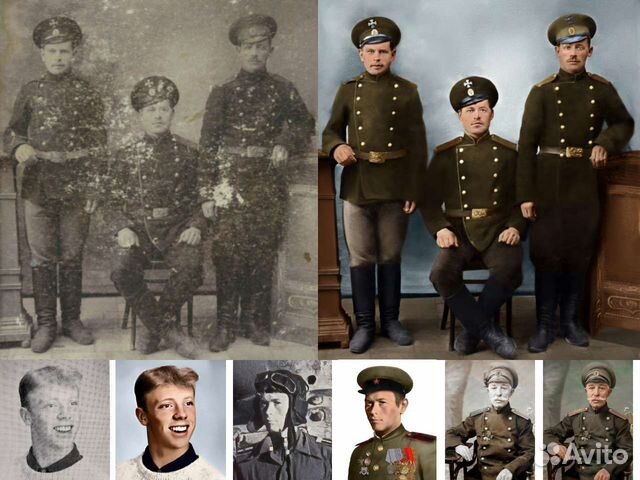 Восстановление (реставрация,ретушь) фотографий