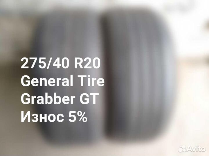 General Tire Grabber GT 275/40 R20 106Y