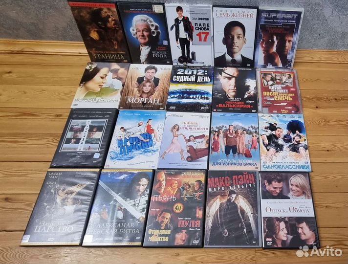 Коллекция 126 DVD фильмов
