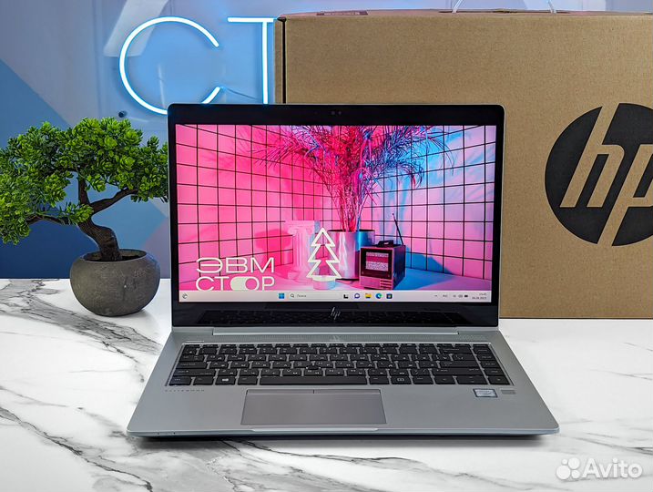 Сенсорный HP EliteBook 840 G5 i7-8650U 16GB 512SSD