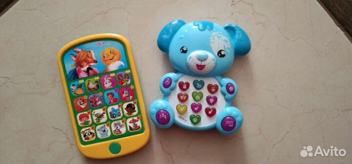 Игрушки и погремушки пакетом