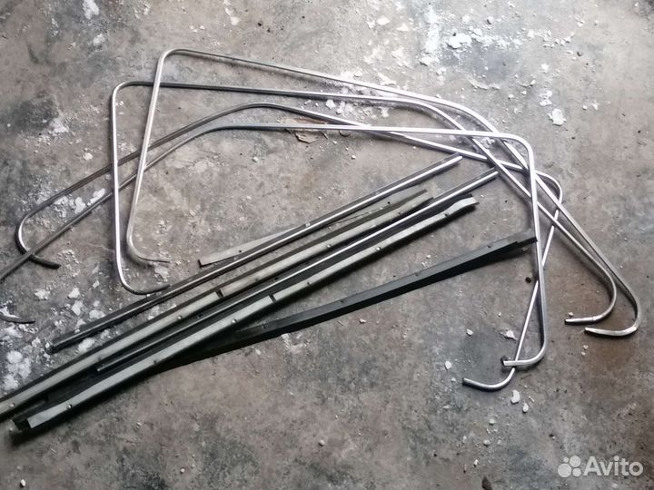 Хромовые вставки нива