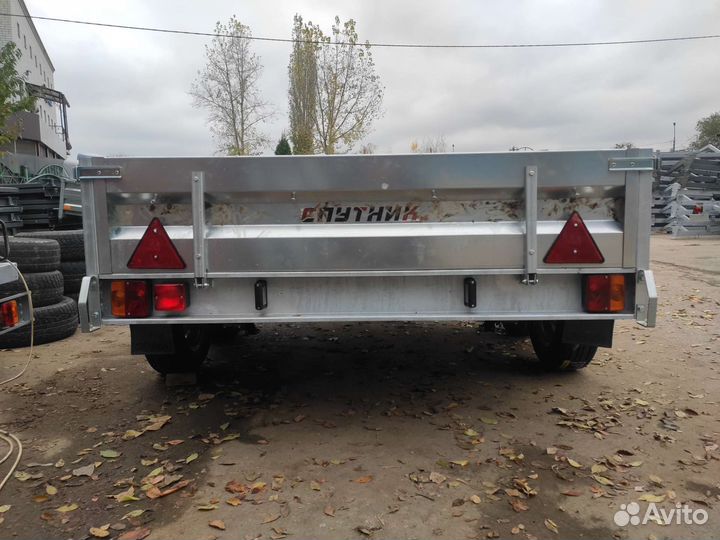 Прицеп Спутник Мото 2615/33, 2 оси без тента