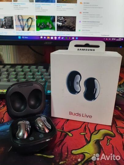 Беспроводные наушники samsung galaxy buds live