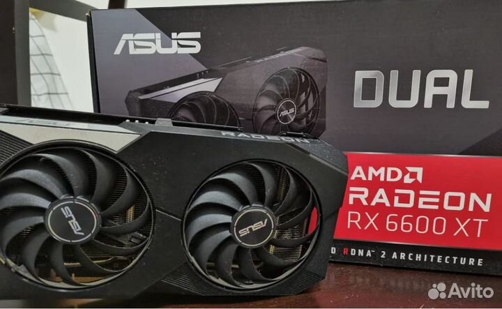 Видеокарта AMD radeon RX 6600 XT