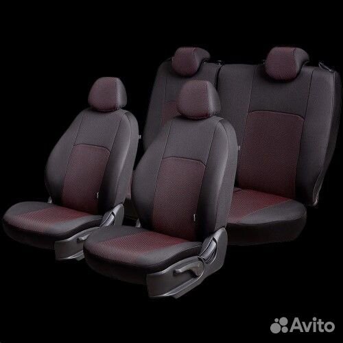Чехлы на сиденье киа Rio 4 (FB), киа Rio X-Line с