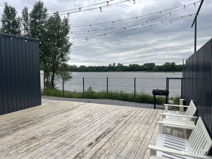 База отдыха, баня на дровах