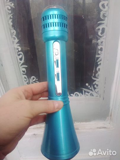 Беспроводной микрофон/ Мини колонка/ Mp 3 плейер