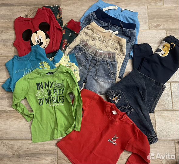 Летние вещи пакетом 92-98р для мальчика