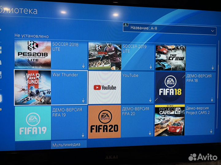 Sony playstation 4 slim с играми