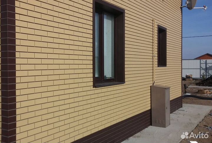 Фасадные панели под кирпич