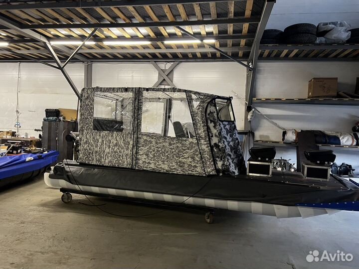 Супер лодка Болотоход