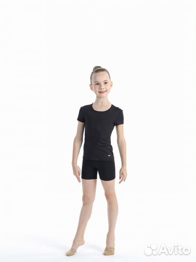 Футболка solo RG650-124 с коротким рукавом черная