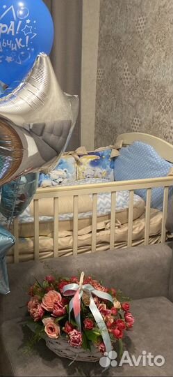 Бортики в детскую кроватку