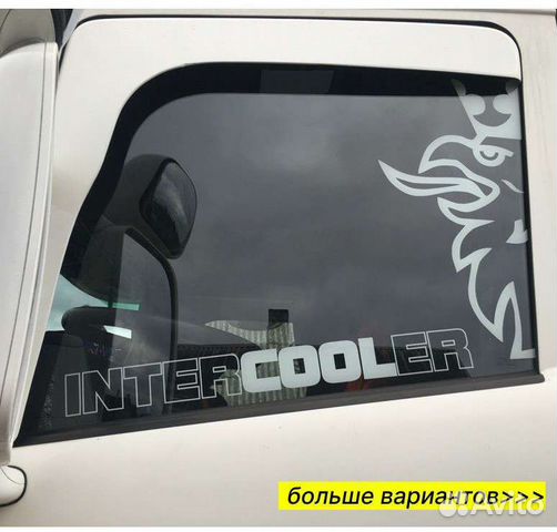 Наклейка на стекло scania