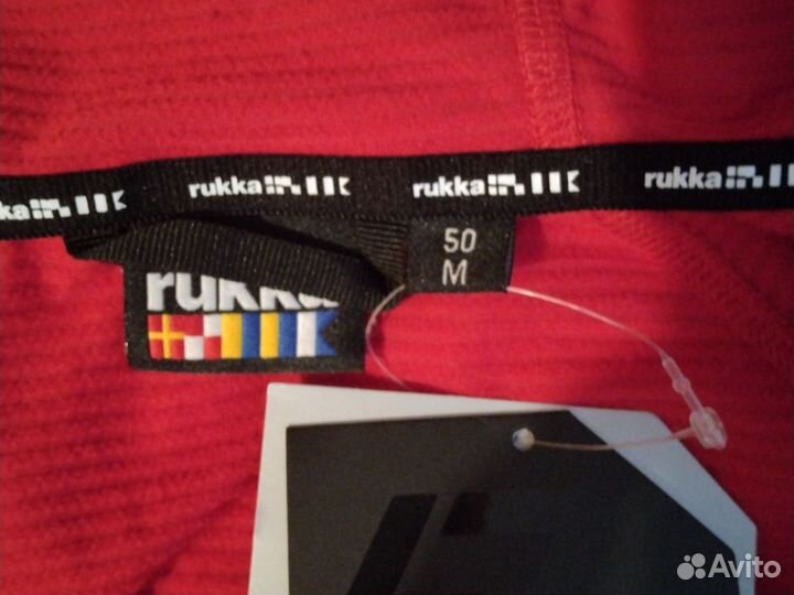 Толстовка беговая Rukka Myllyaho Red