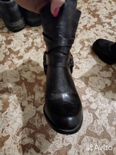Ботильоны натуральная кожа 36 37 размер