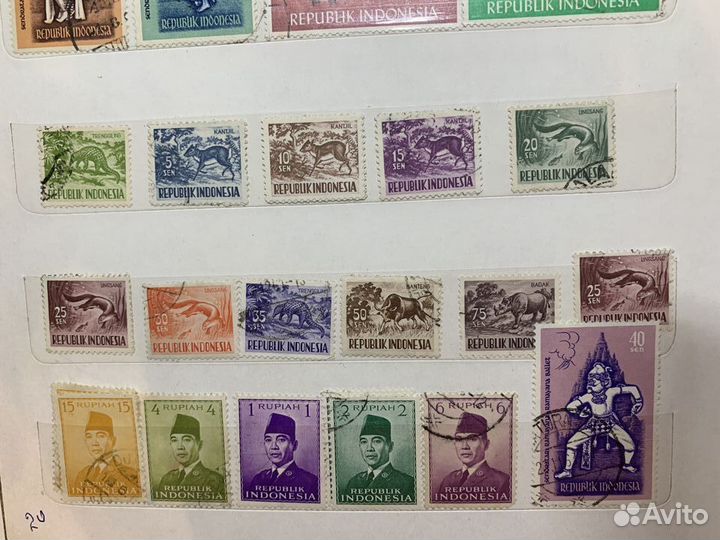 Марки Индонезии