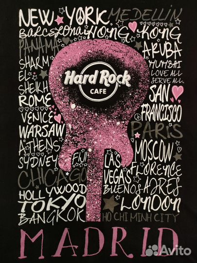 Футболка hard rock cafe Madrid