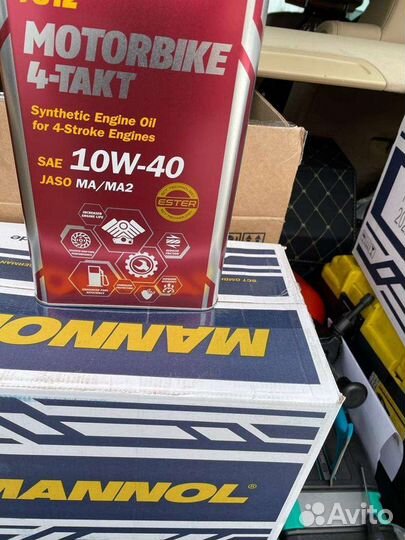 Мото масло 4л. 10w40 синтетика