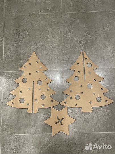 Деревянная Ёлочка из мдф