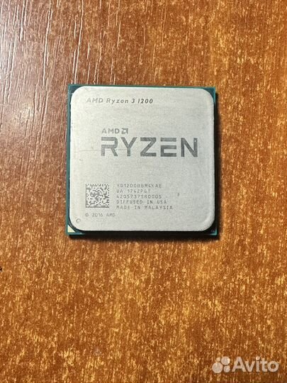 Процессор ryzen 3 1200 + башня