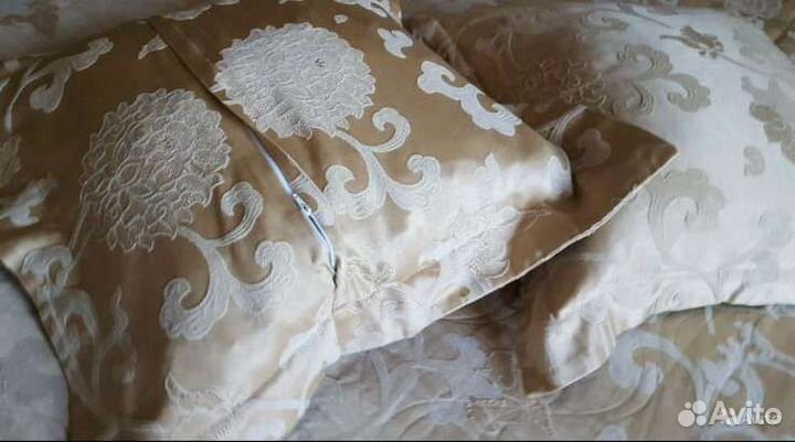 Покрывало хлопковый жаккард италия