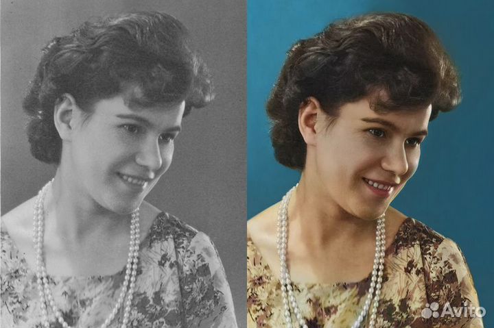 Реставрация фотографий Ретушь Фотошоп