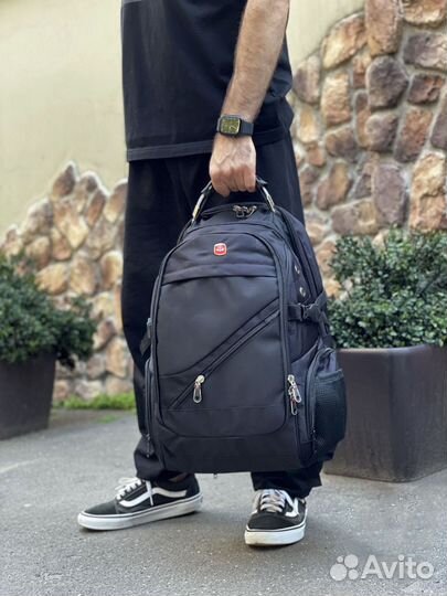 Новый Рюкзак мужской городской swiss 8810 + чехол