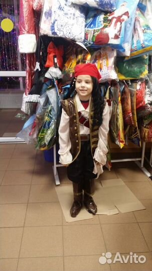 Новогодний костюм для мальчика, сказочный пират