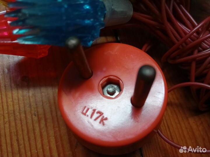 Елочная гирлянда СССР