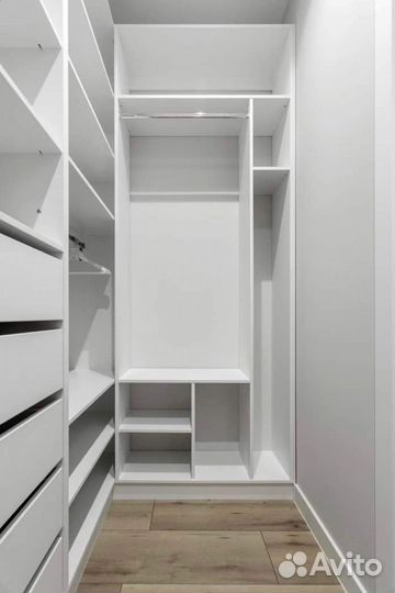 Вместительная гардеробная