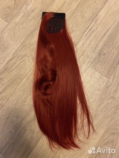 Накладной хвост красный