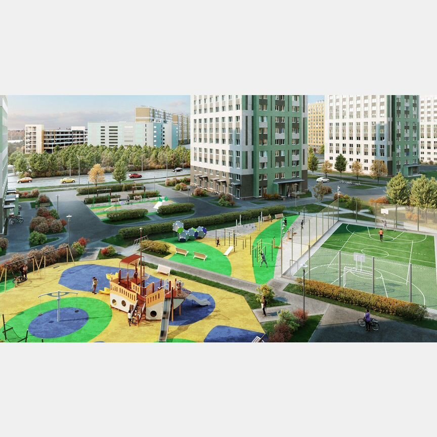 Квартира-студия, 20,8 м², 22/25 эт.