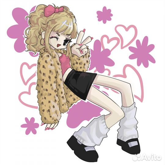 Арт в милом стиле