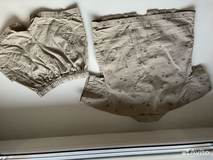 Костюм летний zara (шорты, рубашка)