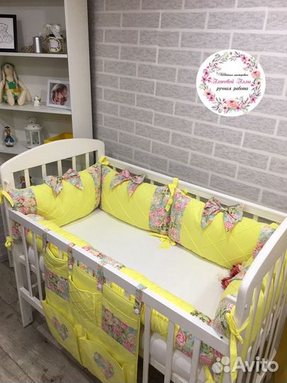 Бортики в детскую кроватку