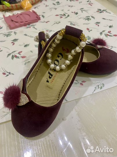Обувь детская девочки 24