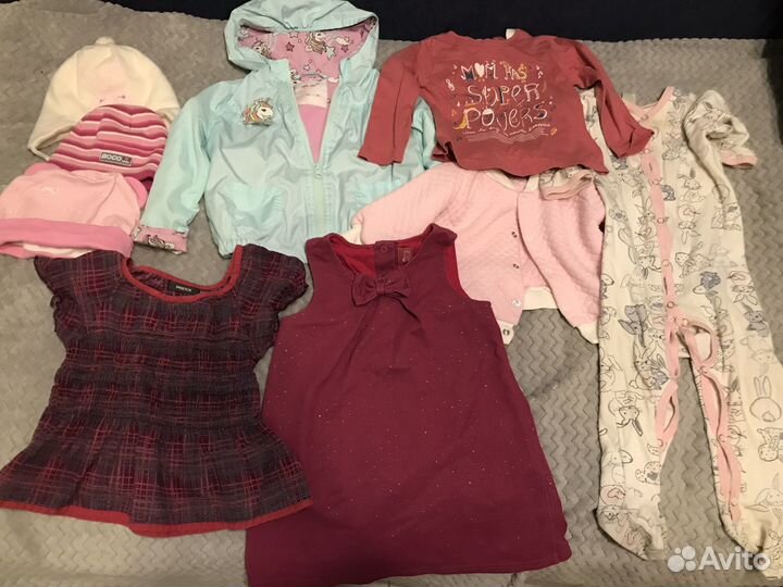 Вещи для девочки пакетом