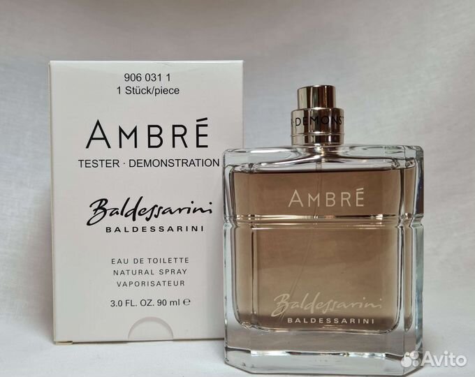 Туалетная вода Baldessarini Ambre 90ml тестер