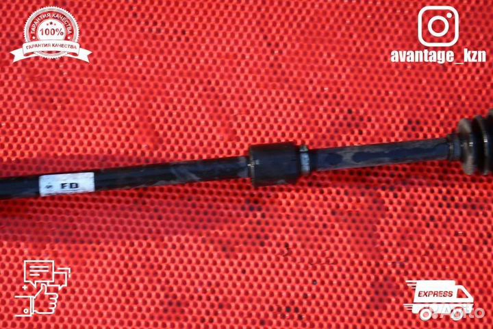 Привод в сборе передний правый Opel Astra H