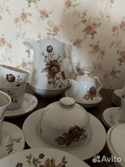 Сервиз гдр jlmenau фарфор