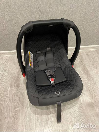 Автолюлька от 0 happy baby skyler v2 dark grey