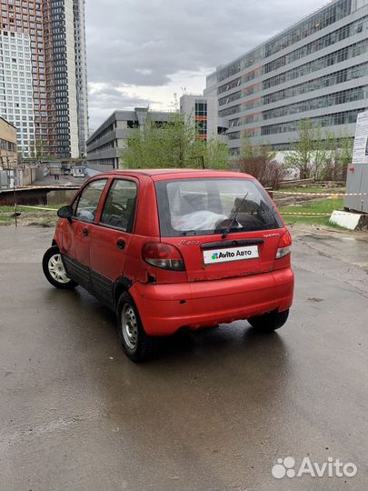 Daewoo Matiz 0.8 МТ, 2012, 156 000 км