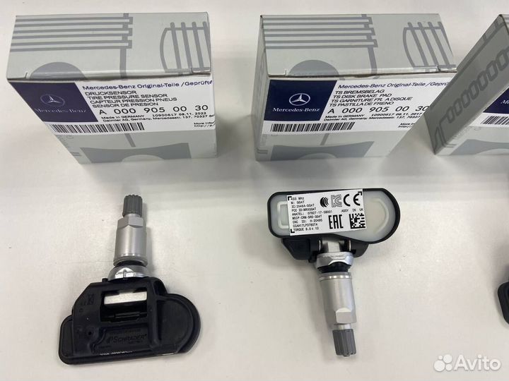 Датчики давления в шинах Mercedes на все модели