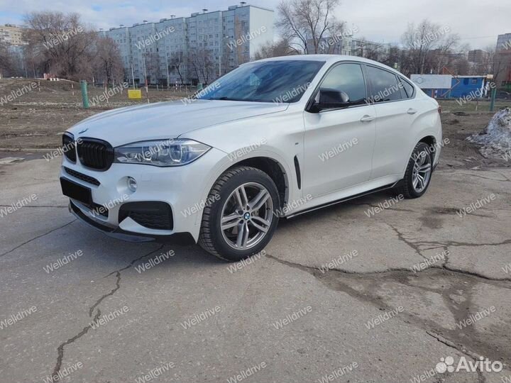 Обвес BMW X6 F16 M-Performance абс черный