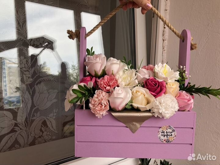 Цветы Букет из пенных цветов